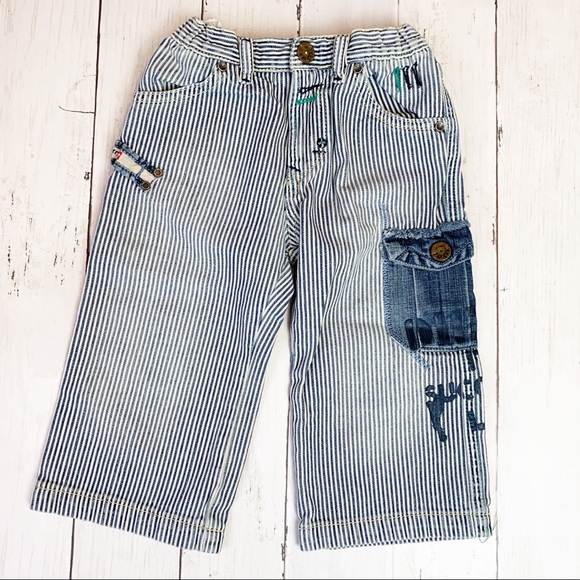 Diesel striped jeans // toddler boy - Picture 1 of 6